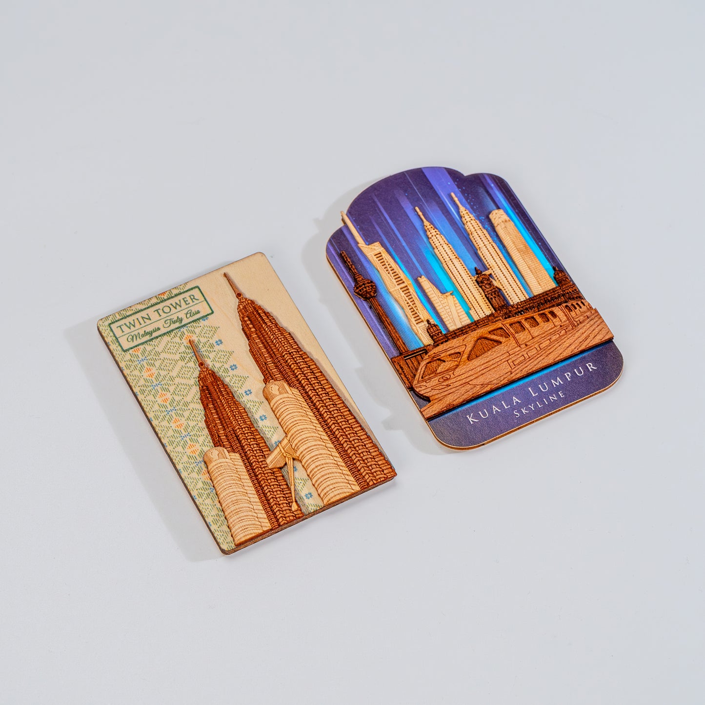 Custom Made Wooden Magnet