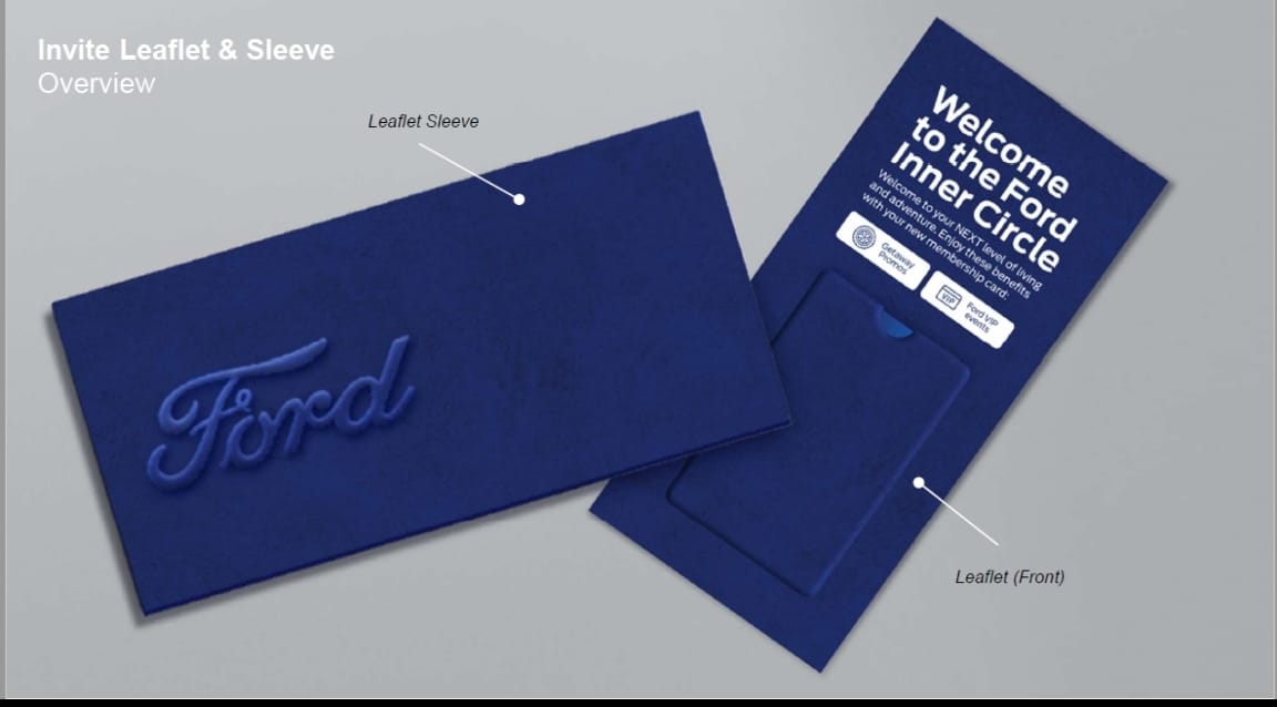 Custom Made Leaflet Sleeve