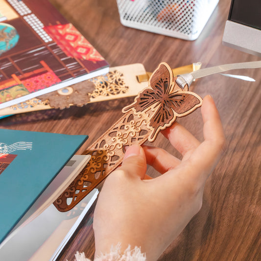 Custom Made Wooden Bookmark