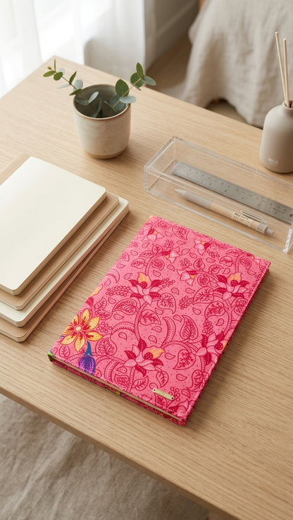 Batik Notebook Cover with Exchangeable Notebook | Truley Bateq