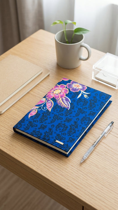 Batik Notebook Cover with Exchangeable Notebook | Truley Bateq