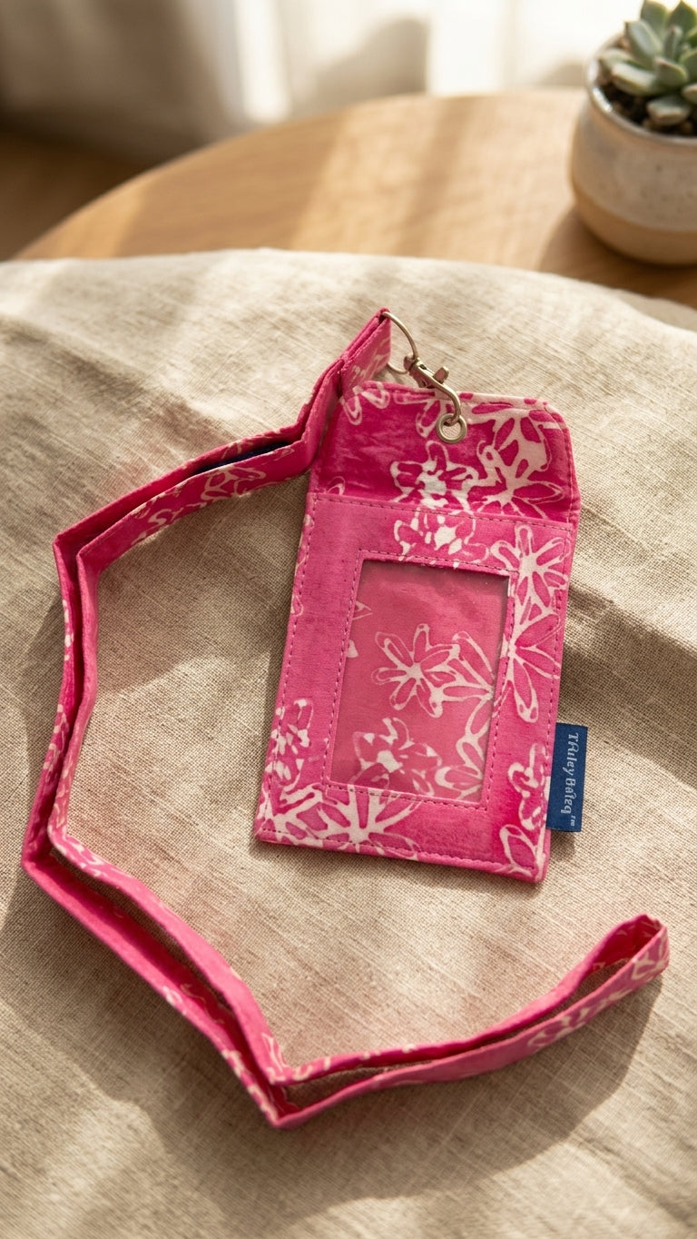 Batik Heritage Multipurpose Card Holder & Lanyard | Truley Bateq