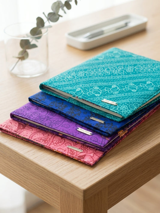 Batik Notebook Cover with Exchangeable Notebook | Truley Bateq
