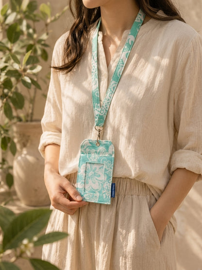 Batik Heritage Multipurpose Card Holder & Lanyard | Truley Bateq