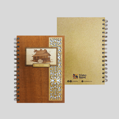 Premium Wooden Notebook