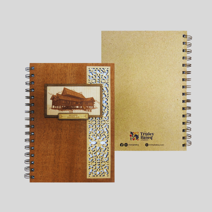Premium Wooden Notebook