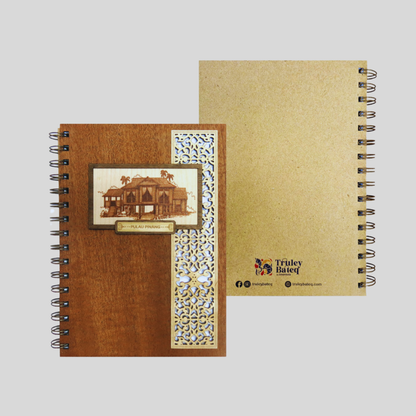 Premium Wooden Notebook