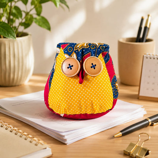 Owl Batik Paper Weight