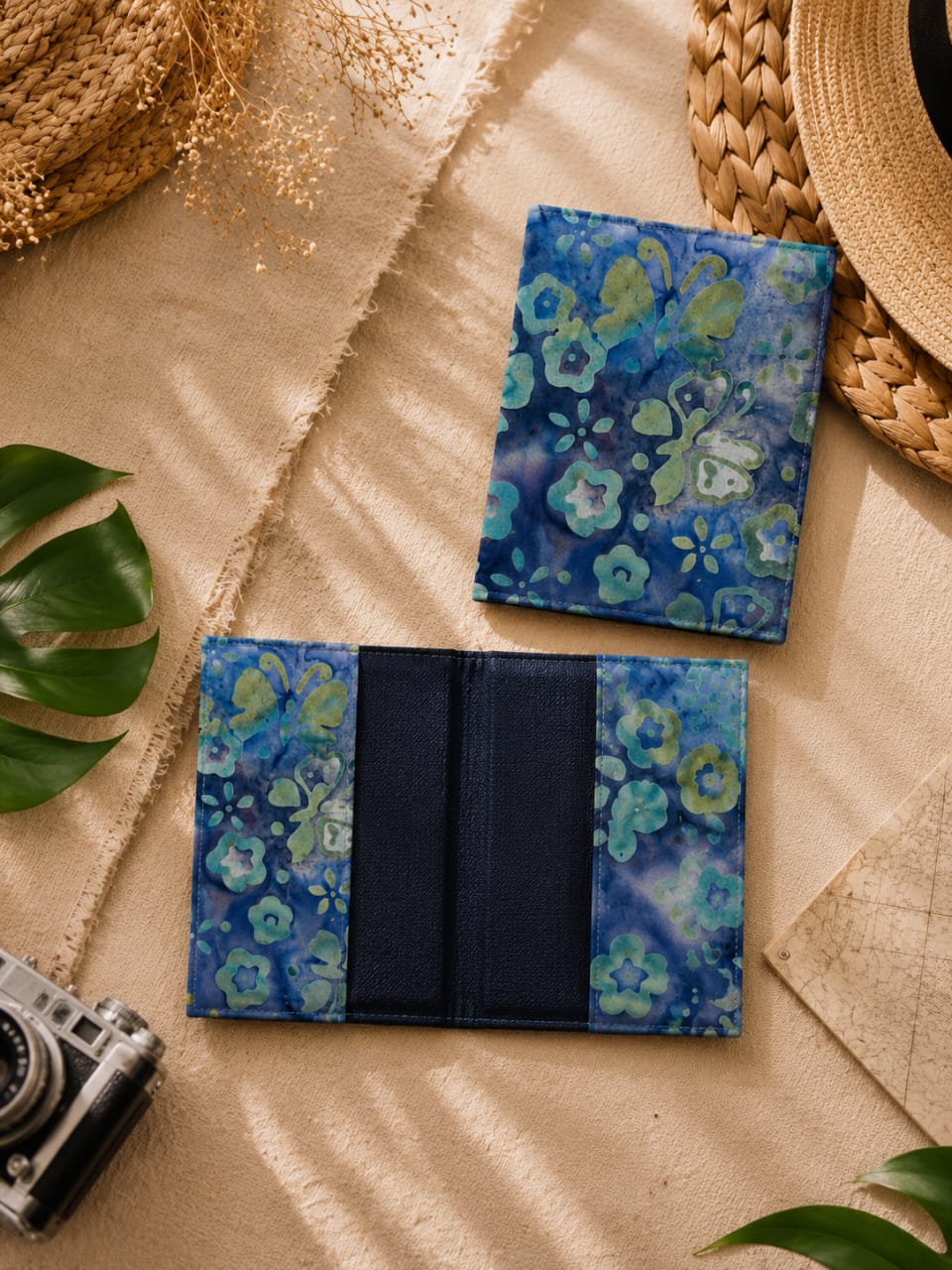 Batik Passport Holder