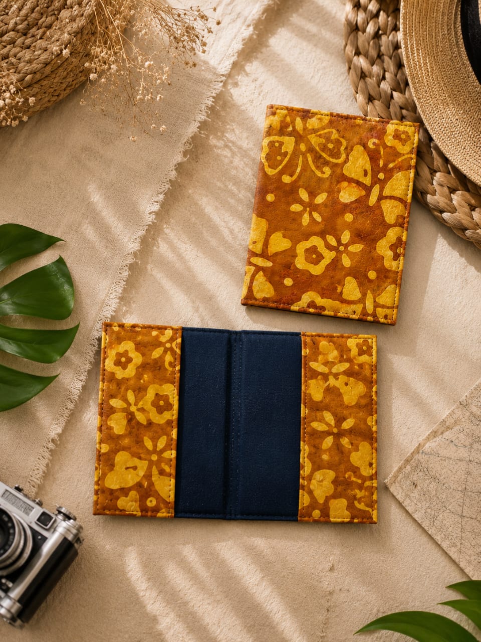 Batik Passport Holder