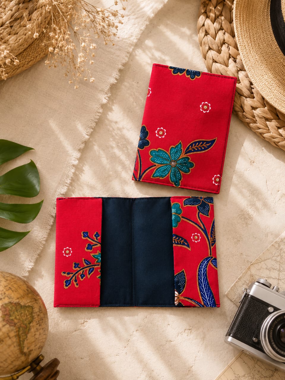 Batik Passport Holder