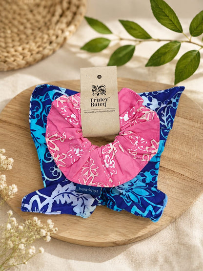 Batik Scrunchie Set- 2 Pieces