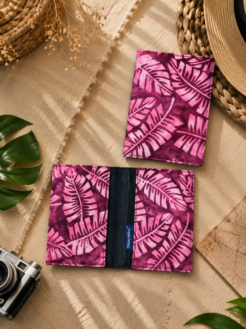 Batik Passport Holder